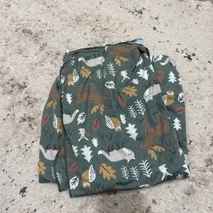 Copper pearl swaddle blanket